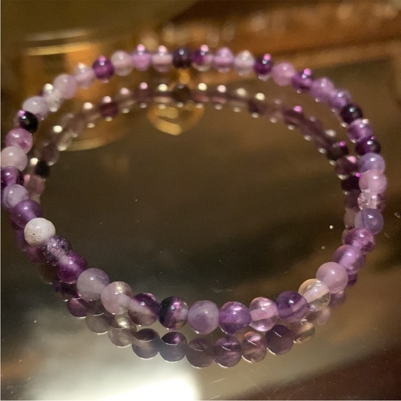 Thin Beaded Stretch Bracelet - Picture 1 of 1